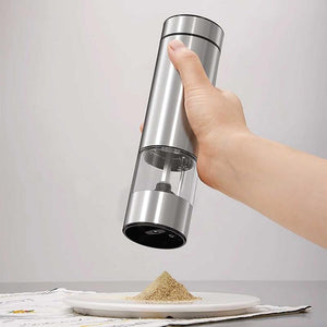 Electric Salt And Pepper Grinder One Press Battery Operated Shaker Mill