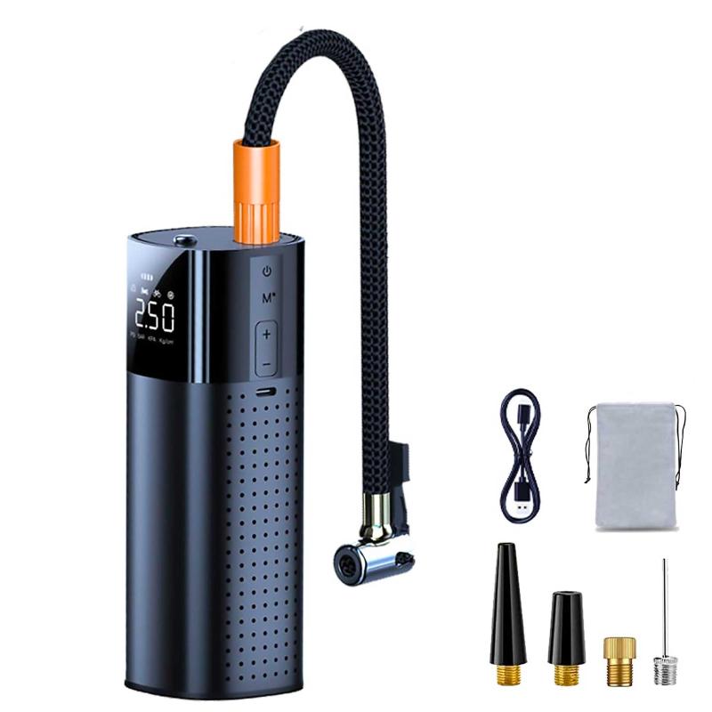 Portable Tyre Inflator Rechargeable Car Bike Tire Air Pump Compressor