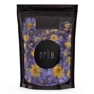 Orku 400G Dried Blue Lotus Flowers Whole Open Lily Nymphaea Caerulea