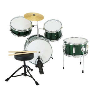 Karrera Children's 4Pc Drumkit Green