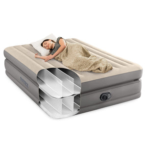 Intex Dura Beam Plus Queen Prime Comfort Elevated Air Mattress