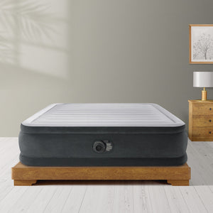 Intex Dura Beam Deluxe Queen Comfort Plush Elevated Air Mattress