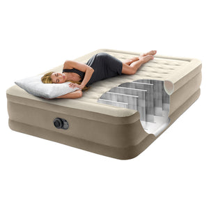 Intex Dura Beam Deluxe Queen Ultra Plush Air Mattress