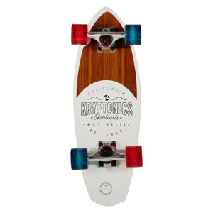 Bravo Sports Kryptonics 23 Inch Mini Fat Cruiser Board Liberty Blue