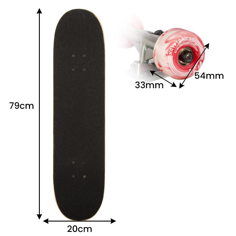 Kryptonics 31 Inch Star Series Complete Skateboard