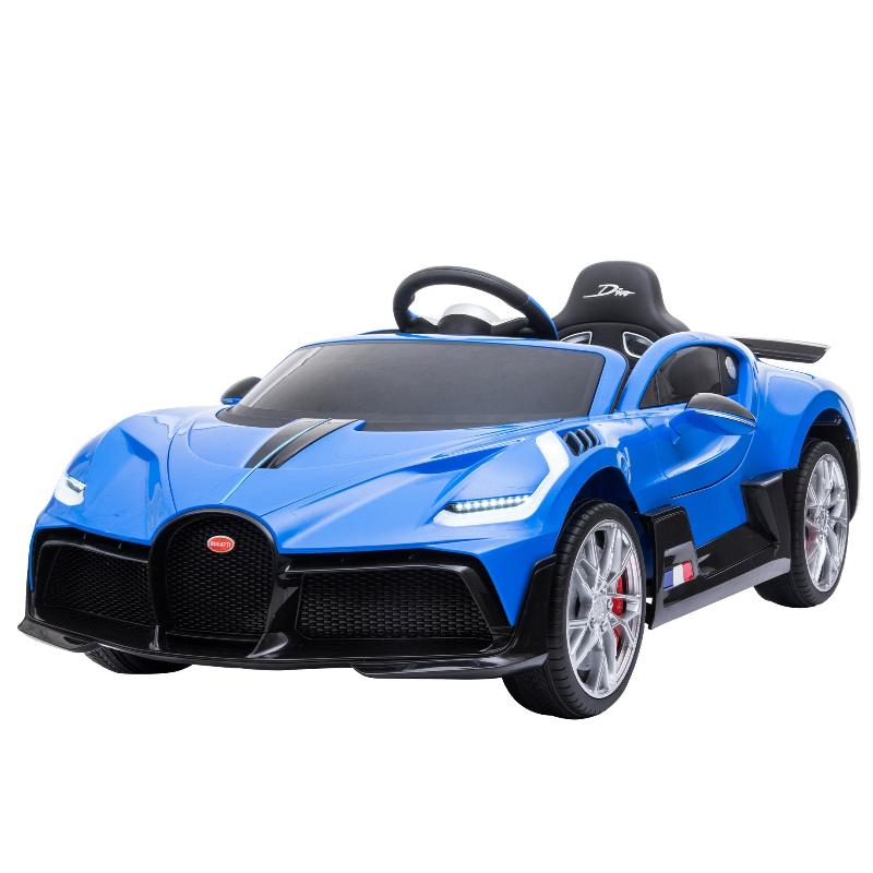 Kahuna Licensed Bugatti Divo Kids Electric Ride On Car Blue