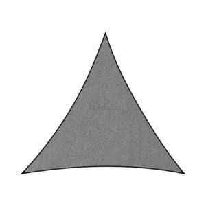 Wallaroo 280Gsm Outdoor Sun Shade Sail Canopy Grey Triangle 7M X