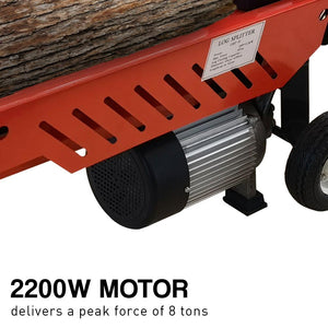 Yukon 8 Ton 2.2Kw Heavy Duty Electric Hydraulic Log Splitter