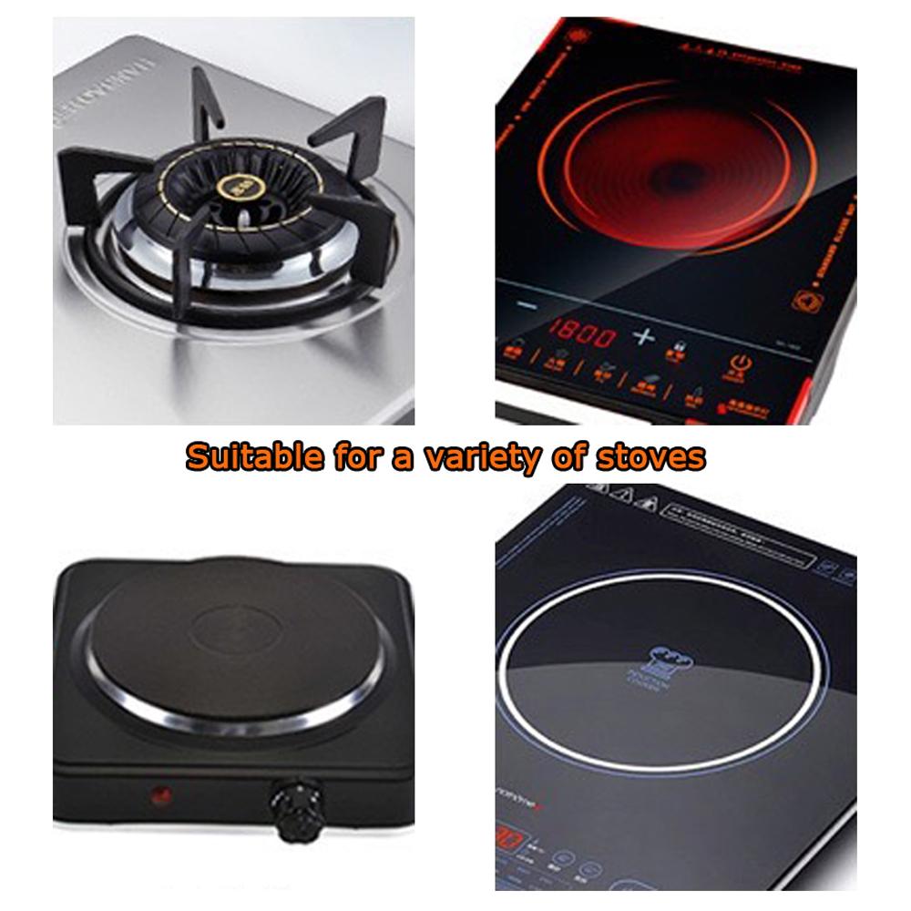 304 Stainless Steel 34Cm Double Ear Non Stick Stir Fry Cooking Kitchen Wok Pan Without Lid Honeycomb Sided