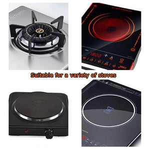 304 Stainless Steel 34Cm Double Ear Non Stick Stir Fry Cooking Kitchen Wok Pan Without Lid Honeycomb Sided