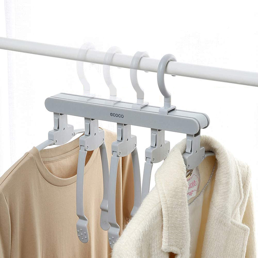 Magic Hanger Space Saving Multifunctional Clothes Coat Dryer Laundry Drying Rack Airer Horse Grey