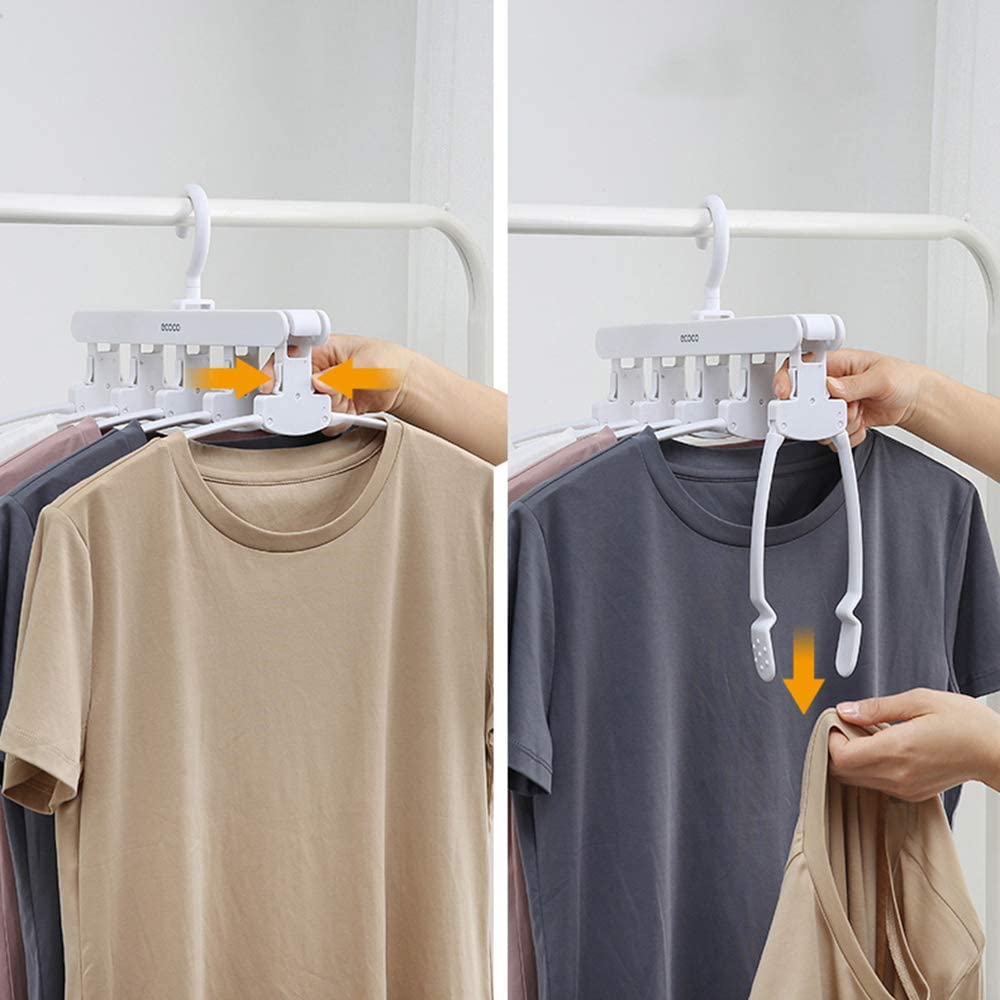 Magic Hanger Space Saving Multifunctional Clothes Coat Dryer Laundry Drying Rack Airer Horse Grey