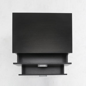 2X Bedside Table Side Storage Cabinet Nightstand Bedroom Drawer Etta Black