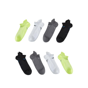 Rexy 8X Seamless Sport Sneakers Socks Small Non Slip Heel Tab Multi Colour