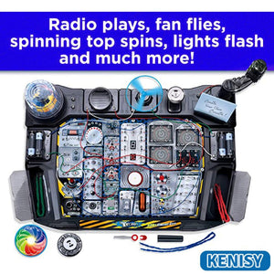 Kenisy Tronex 328+ Circuit City Stem Kit Toy For Kids Educational Learning Board