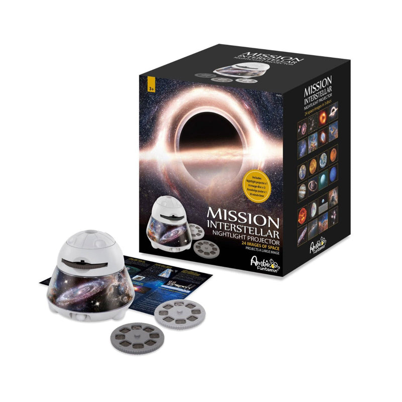 Mission Interstellar Dreamy Sky Night Light Projector Kids Steam Toy