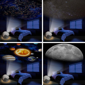 Solar System Star Light Projector Stem Toy Space Planet Moon Galaxy Night Lights