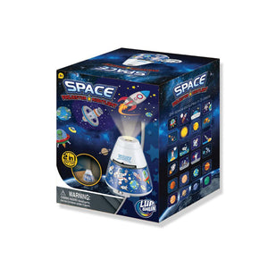 Space Capsule Projector Night Light Kids Stem Toy Planet