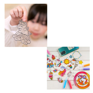 Sparkly Ornament Suncatcher Diy For Kids Art Craft Colouring Paintingset