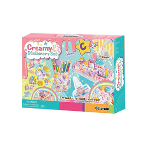 Colorato Creamy Stationery Set Super Clay And Charms Diy Craft Kit For Kids