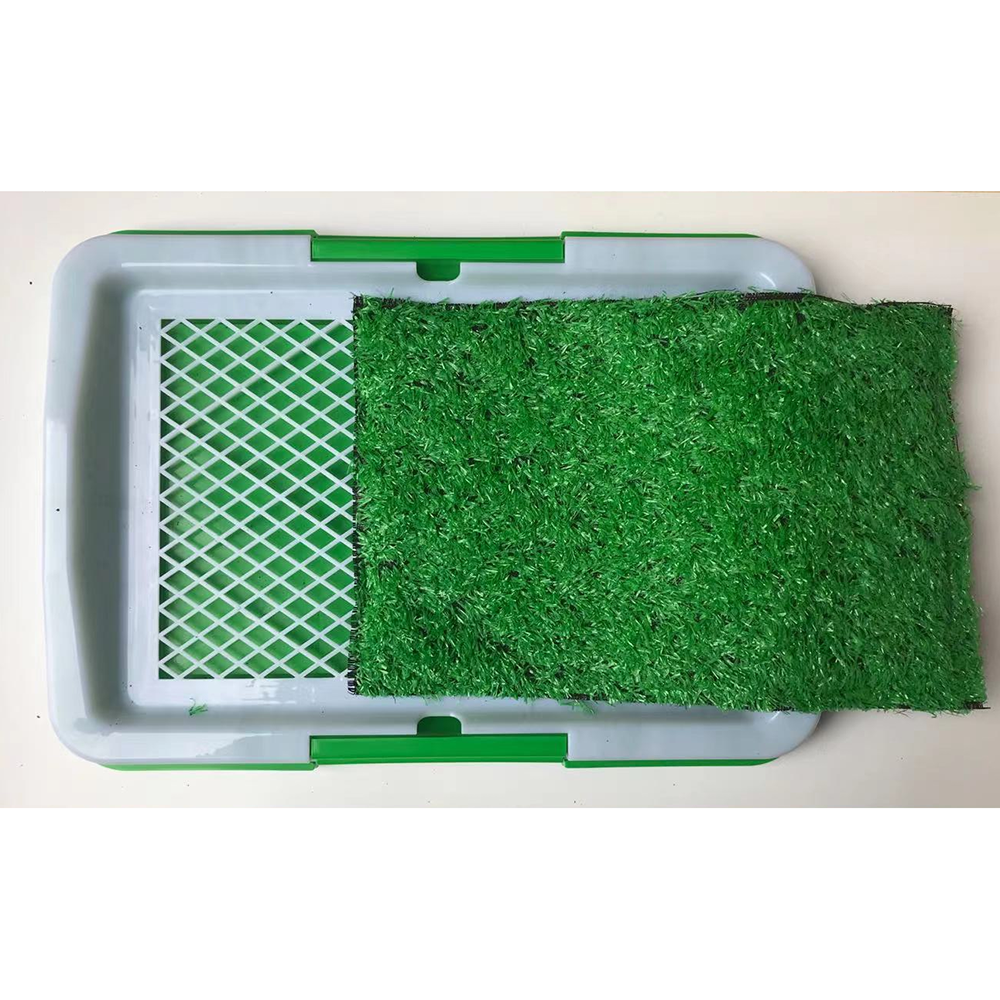 Yes4pets Small Portable Dog Potty Training Tray Pet Puppy Toilet Trays Loo Pad Mat 45X33 Cm