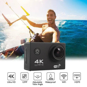 Bdi New Action Camera 4K Wifi Sports Dv Blue