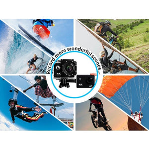 Bdi New Action Camera 4K Wifi Sports Dv Blue