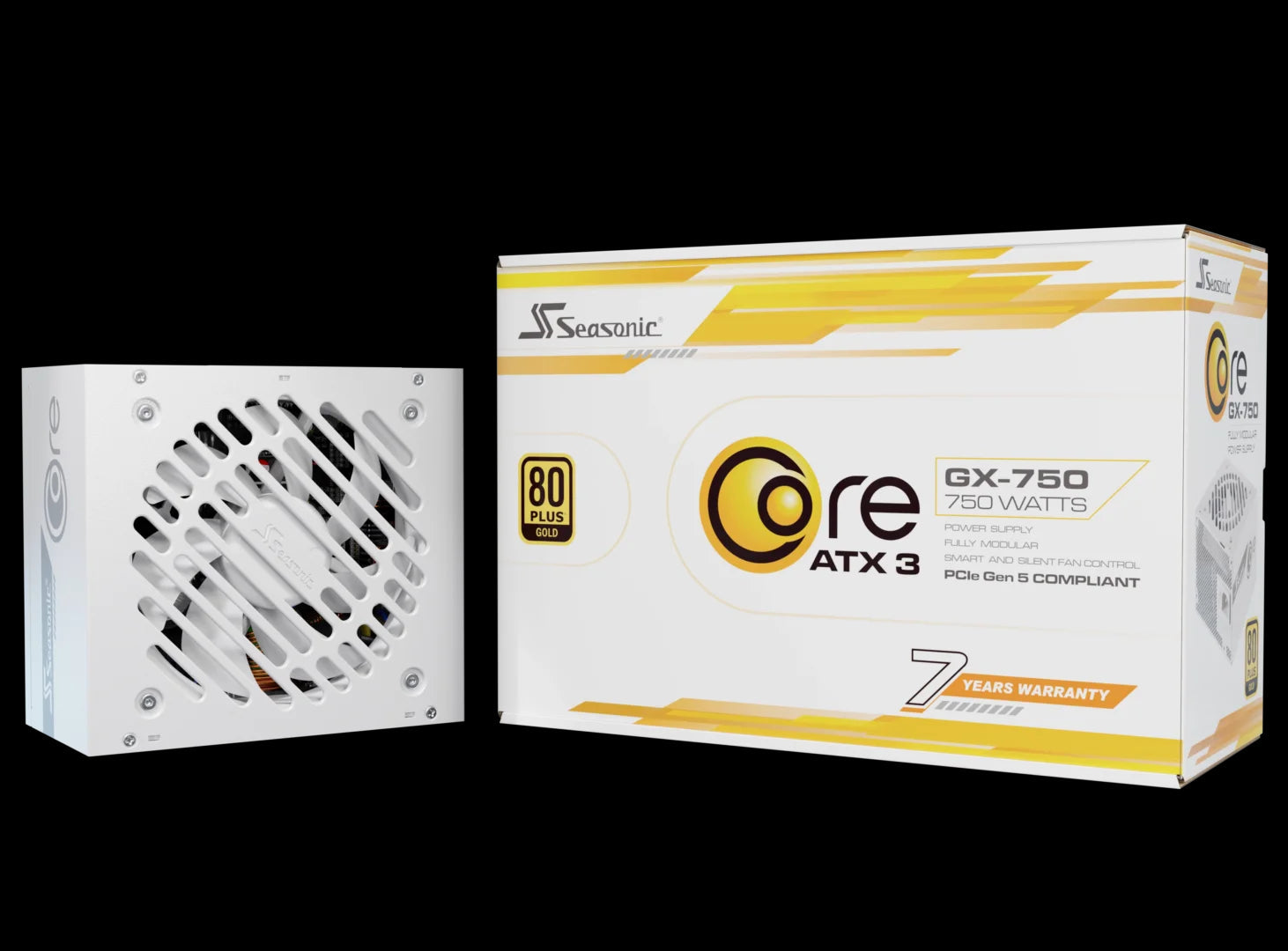 Seasonic Core Gx 750 White Atx 3.1 750W (Srp Cgx751 A5a32sf White)