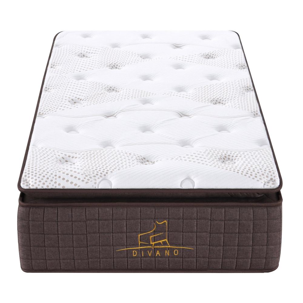 Luxe Dreams Single Size 7 Zones Pocket Spring Premium Medium Feel 34Cm Mattress