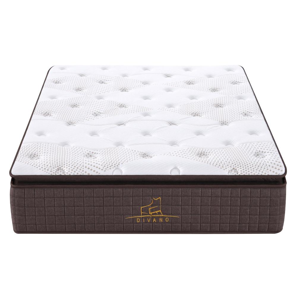 Luxe Dreams Double Size 7 Zones Pocket Spring Premium Medium Feel 34Cm Mattress