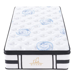 Majestic Rest Single Size 7 Zones Luxury Premium Firm Pocket Spring 34Cm Mattress