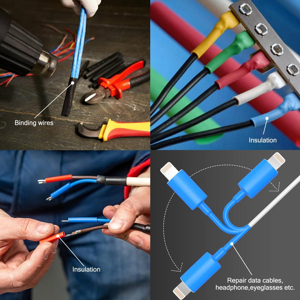 2M Polyolefin Shrink Tube 9/16" (14Mm) 2:1 Ratio Heat Tubing Sleeving Wrap Shrinking