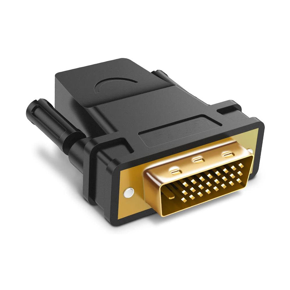 Dvi 24+1 Male To Hdmi Female Adapter Converter Gold Plated Support 1080P