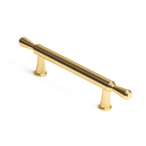 Gold Zinc Kitchen Cabinet Handles Drawer Bar Pull 96Mm