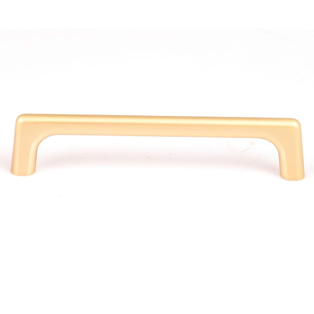 Gold Zinc Kitchen Cabinet Handles Drawer Bar Pull 128Mm