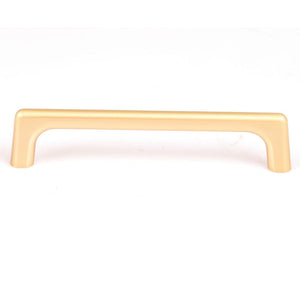 Gold Zinc Kitchen Cabinet Handles Drawer Bar Pull 128Mm