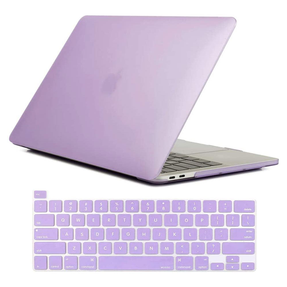 Purple Macbook Pro 13 Inch Case 2016 2023 M1 M2 A2338 A2289 A2251 A2159 Hard Shell Keyboard Cover