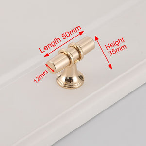 Luxury Design Kitchen Cabinet Handles Drawer Bar Pull Gold T