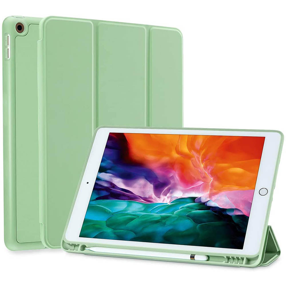 Ipad 10.2 2019 7Th Pencil Holder Slim Smart Tpu Soft Case