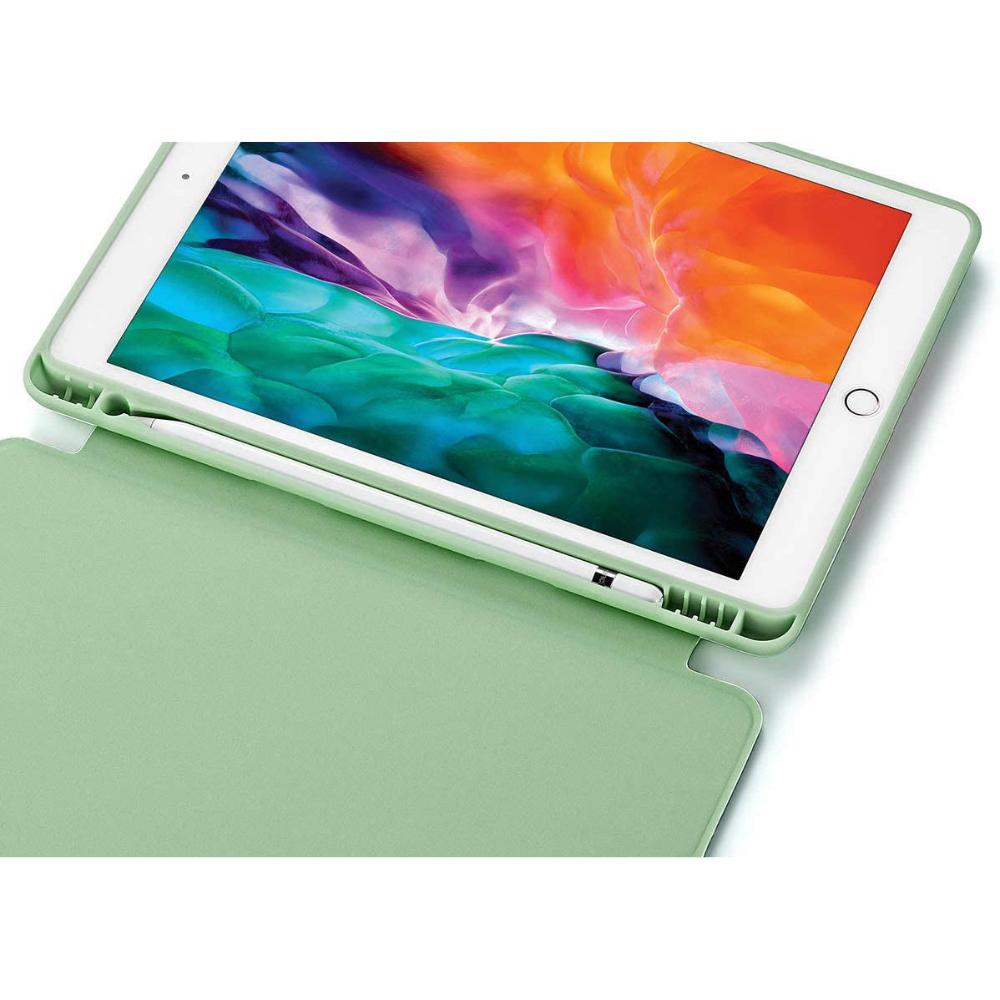 Ipad 10.2 2019 7Th Pencil Holder Slim Smart Tpu Soft Case