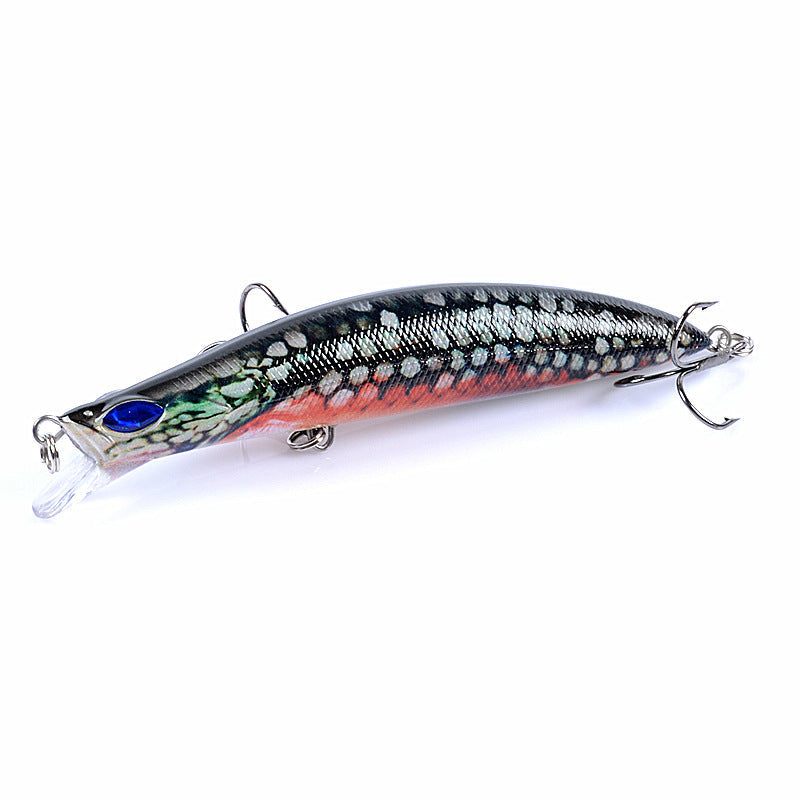 5X Popper Poppers 12.3Cm Fishing Lure Lures Surface Tackle Fresh Saltwater