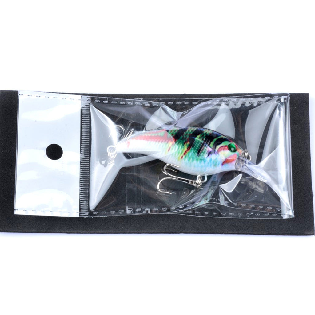 4X 7.5Cm Popper Crank Bait Fishing Lure Lures Surface Tackle Saltwater