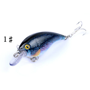 4X 7.5Cm Popper Crank Bait Fishing Lure Lures Surface Tackle Saltwater