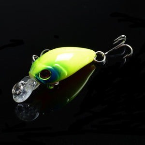 6X 4.5Cm Popper Crank Bait Fishing Lure Lures Surface Tackle Saltwater