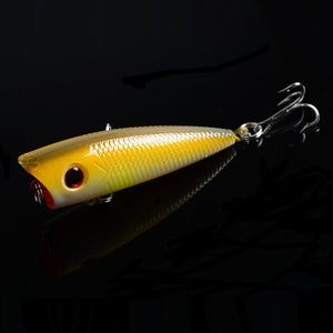 5X 6Cm Popper Poppers Fishing Lure Lures Surface Tackle Fresh Saltwater