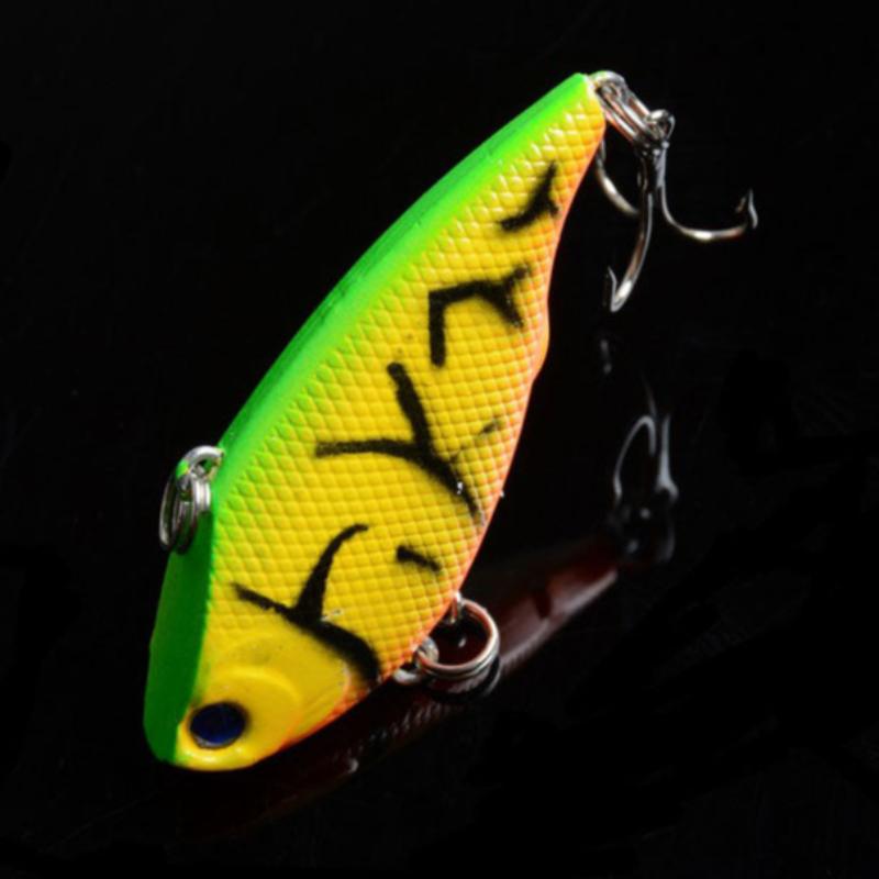 5X 5.5Cm Vib Bait Fishing Lure Lures Hook Tackle Saltwater