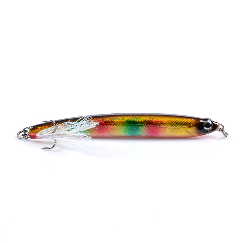 6X Popper Minnow 10Cm Fishing Lure Lures Surface Tackle Fresh Saltwater