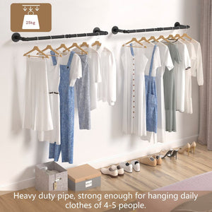 97Cm Clothing Racks For Hanging Clothes Garment Industrial Pipe Drying