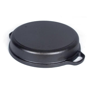 30Cm Cast Iron Dutch Oven With Handles Lid Skillet Braising Pan For Casserole Dish Crock Pot Stewpan