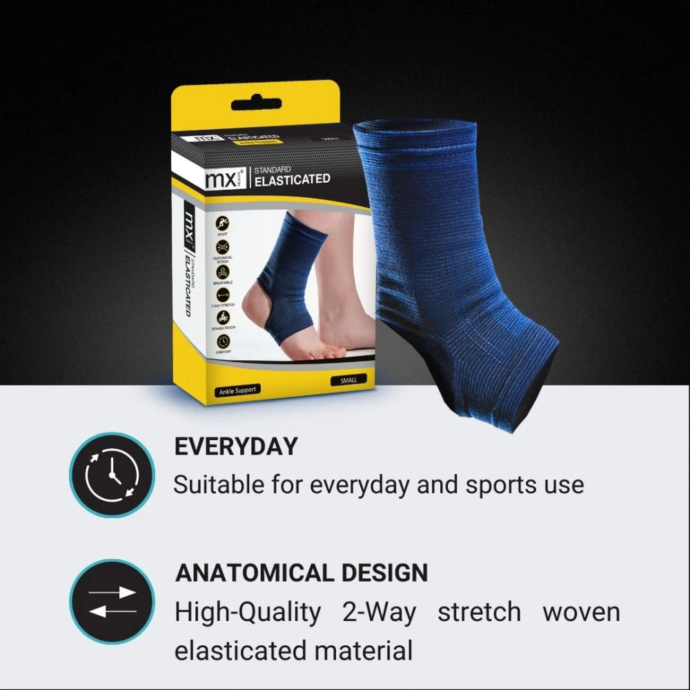 Mx Health Standard Elasticated Ankle Support Extra Large